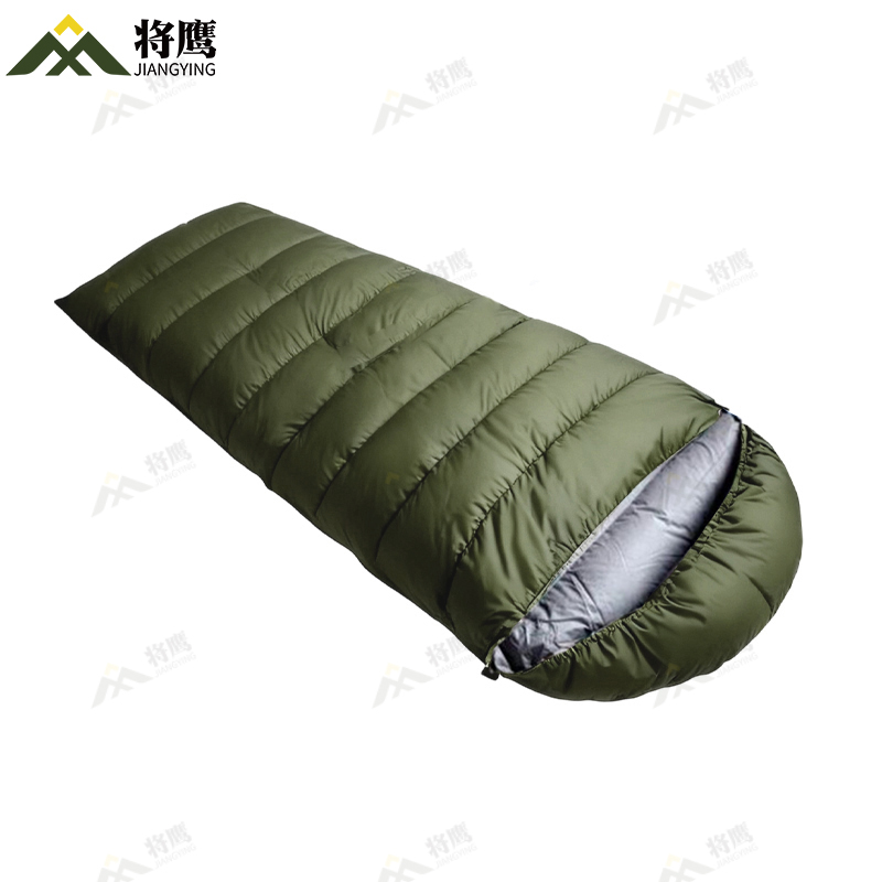 将鹰 信封式羽绒睡袋便携式收纳户外露营羽绒睡袋1.5KG JY-041S-15YR高清大图