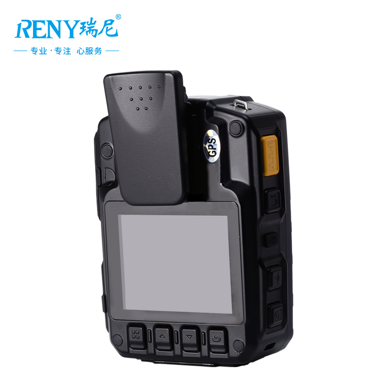 瑞尼RN-A9新款4G 防爆交警执法记录仪32G实时回传网络对讲机WIFI高清夜视2.0寸屏执勤执法仪4G 远程指挥黑色