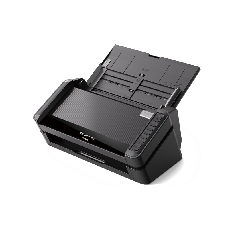 齐心(COMIX)QX1046国产扫描仪 高速馈纸式高清彩色双面自动进纸A4幅面46ppm/92ipm高清大图