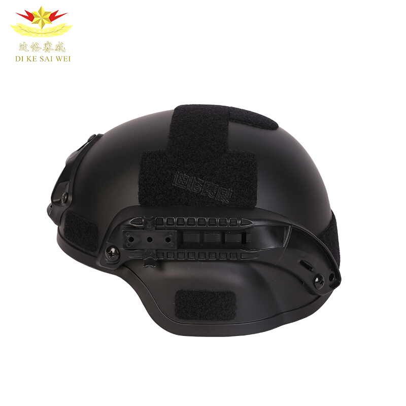 兵器库FAST军迷CS骑行登山战术头盔轻量化快速反应ABS塑料防护运动保护头部黑色_357高清大图