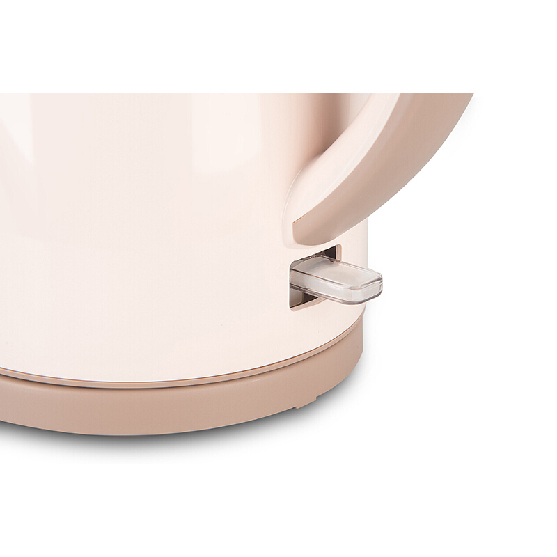 美的（Midea）电热水壶MK-H415E2j 1.5L大容量 粉色家用热水壶防烫防干烧 易清洗304不锈钢