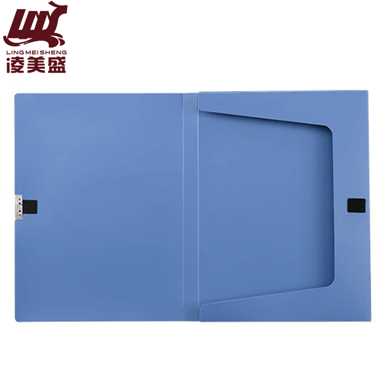 凌美盛 A4档案盒35mm蓝色可装350张复印纸 WJH30-1/个图片