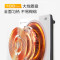 美的(Midea)电磁炉臻彩琉晶/铂钻面板恒匀火2200W大功率立体加热爆炒慢炖380MM大面板22RB13[配汤锅]