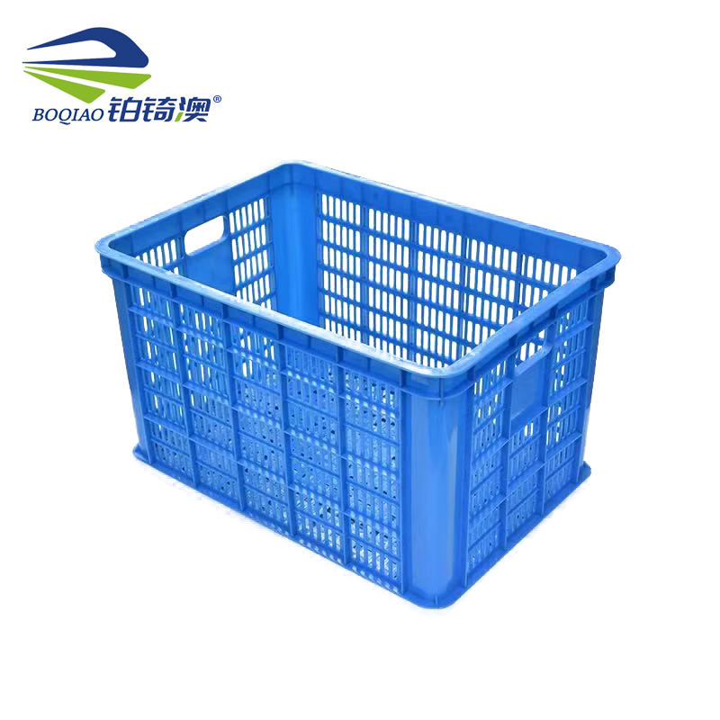 铂锜澳塑料周转筐(颜色可选)/555*415*185mm/个高清大图