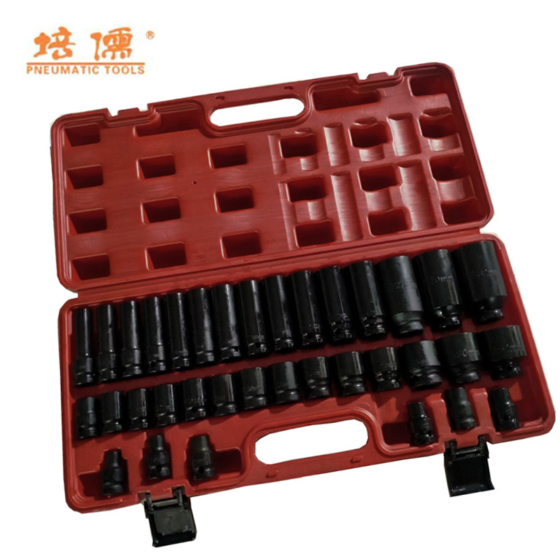 培儒电动工具1/2’’套筒组合套装 35件套PR-TT-35高清大图
