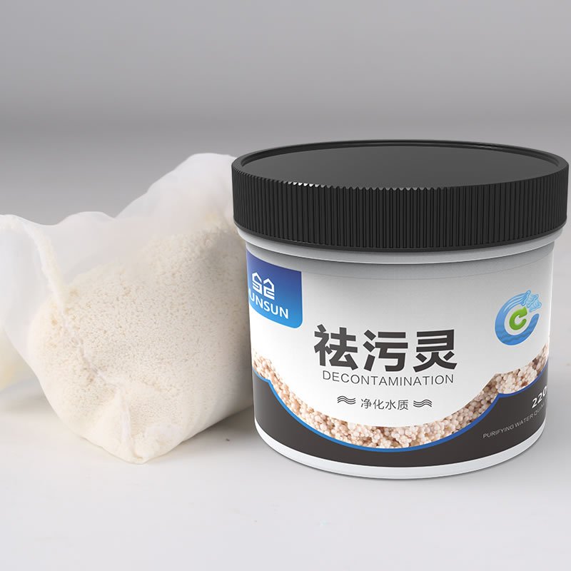 鱼缸过滤器过滤棉污力丸净化水质蛋白棉净水剂丸除水臭高清大图