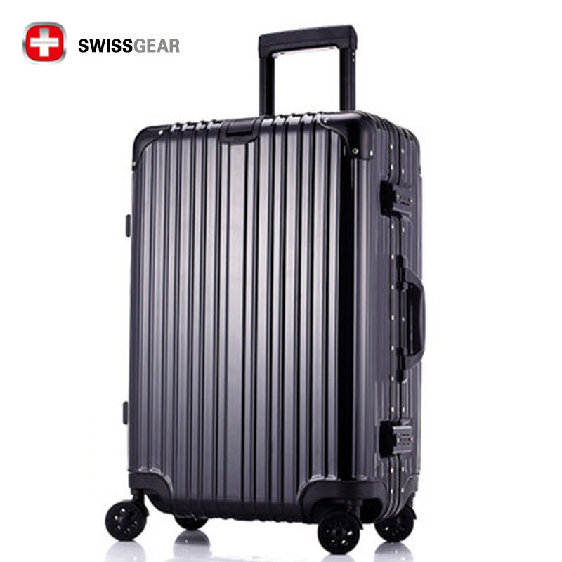 瑞士军刀swissgear拉杆箱行李箱pcabs万向轮拉杆箱商务登机箱万向轮