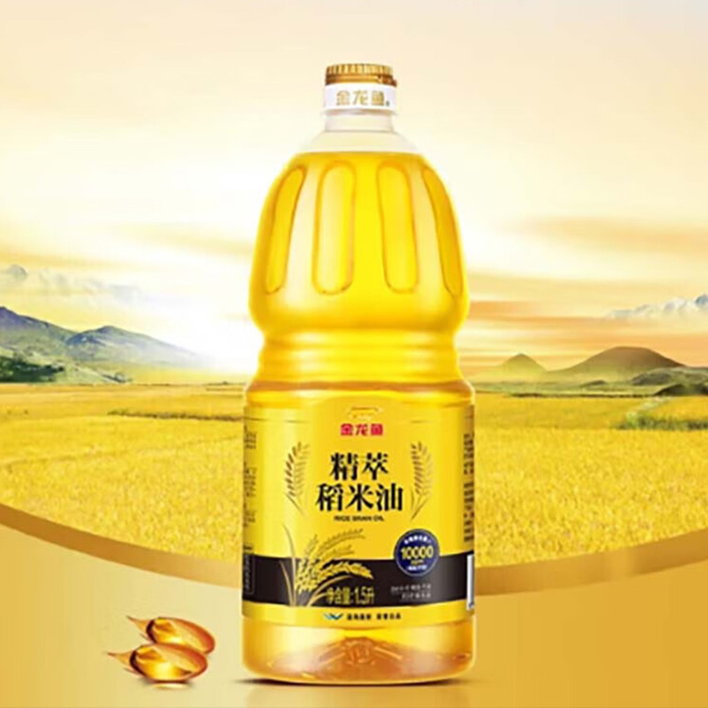 金龙鱼食用油礼盒双款油脂组合搭配居家烹饪双拼A型自组礼盒3L高清大图