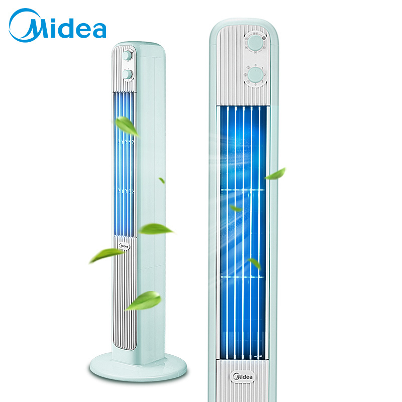 美的(Midea) 电风扇 塔扇 办公室风扇 柔风静音 2小时定时 ZAD09MG