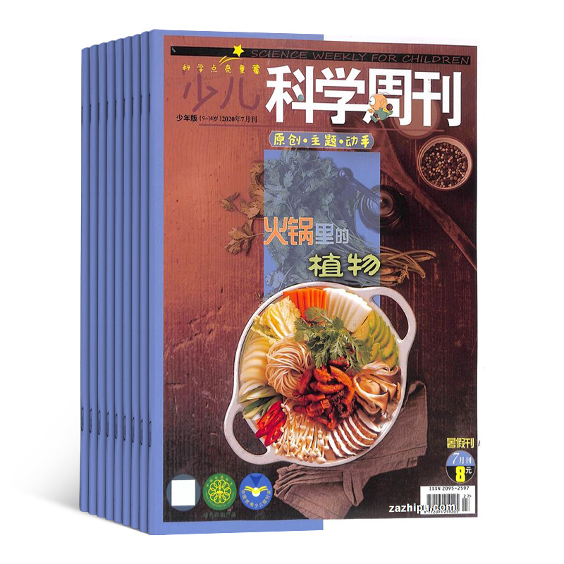 [正版]少儿科学周刊2024年7月起订1年12期杂志订阅少儿科普知识百科科普期刊图书书籍小学生课外兴趣阅读杂志铺全年订高清大图