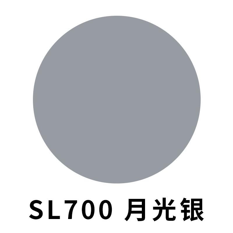 汽车内饰翻新塑料漆板仪表台中控工作台补漆改装改色自喷漆 200ML单罐月光银