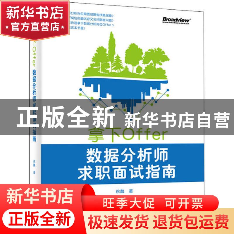 正版 拿下Offer:数据分析师求职面试指南 徐麟 电子工业出版社 97