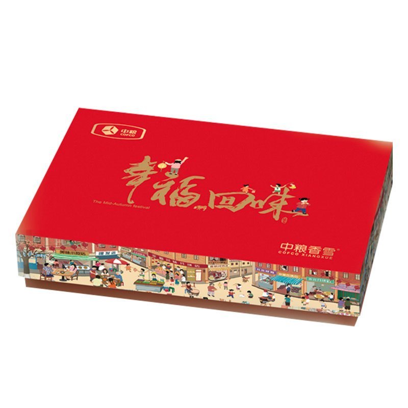 中粮 香雪幸福回味月饼礼盒450g-