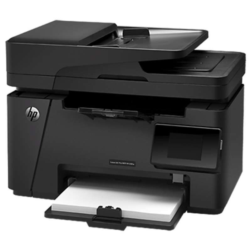 惠普 LaserJet Pro MFP M128fw 黑白激光一体机 家用作业打印 办公商务便捷打印
