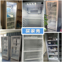 海尔（haier）商用展示柜 350升冰柜冷柜透明玻璃门立式商用 单温冷藏 单门啤酒饮料冰箱冰柜SC-372