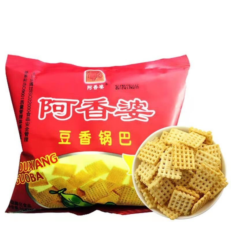 阿香婆豆香锅巴麻辣88gxz