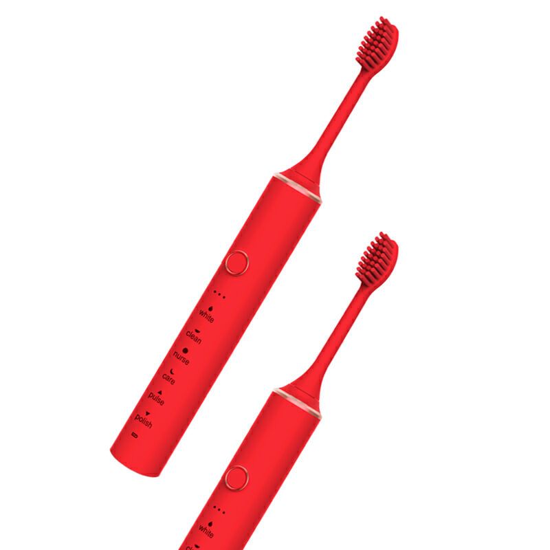 米狗meeegou电动牙刷成人男女软毛清洁声波电动牙刷mx612电动牙刷红色