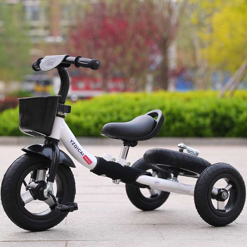 新款儿童三轮脚踏车无脚踏滑步车古达两轮平衡车变形组合童车视频