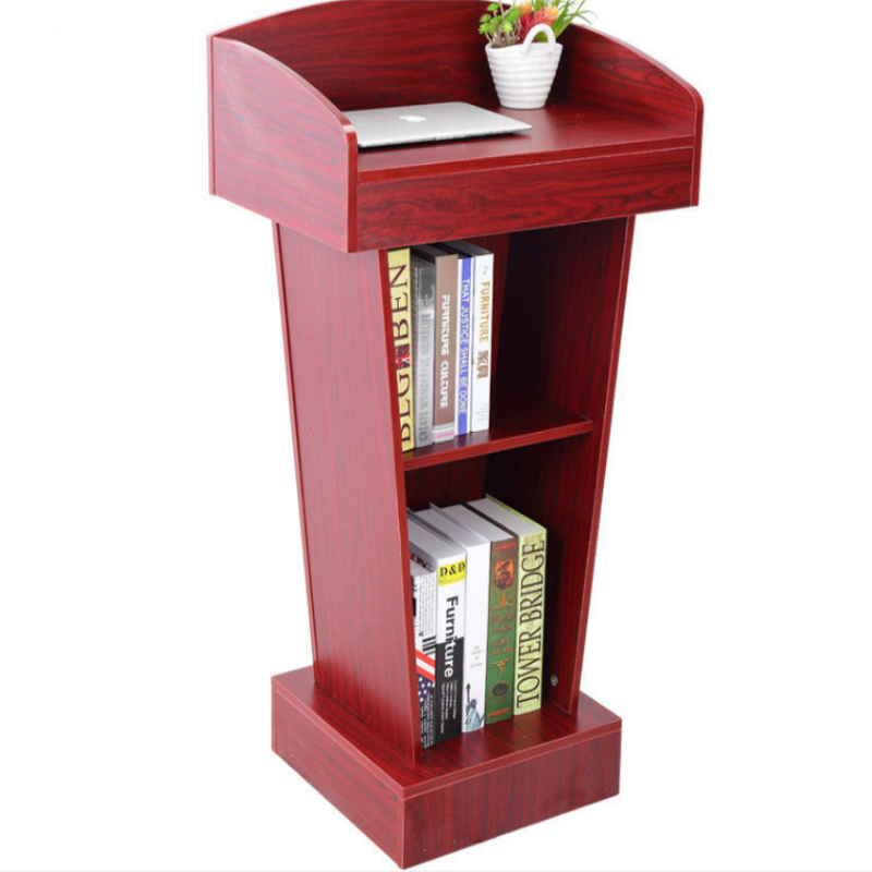 韶优 演讲培训主持台ZCT-1 红棕色