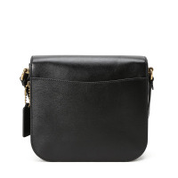 COACH蔻驰女包 HUTTON SADDLE豆腐方包 斜挎包 粒面皮 610