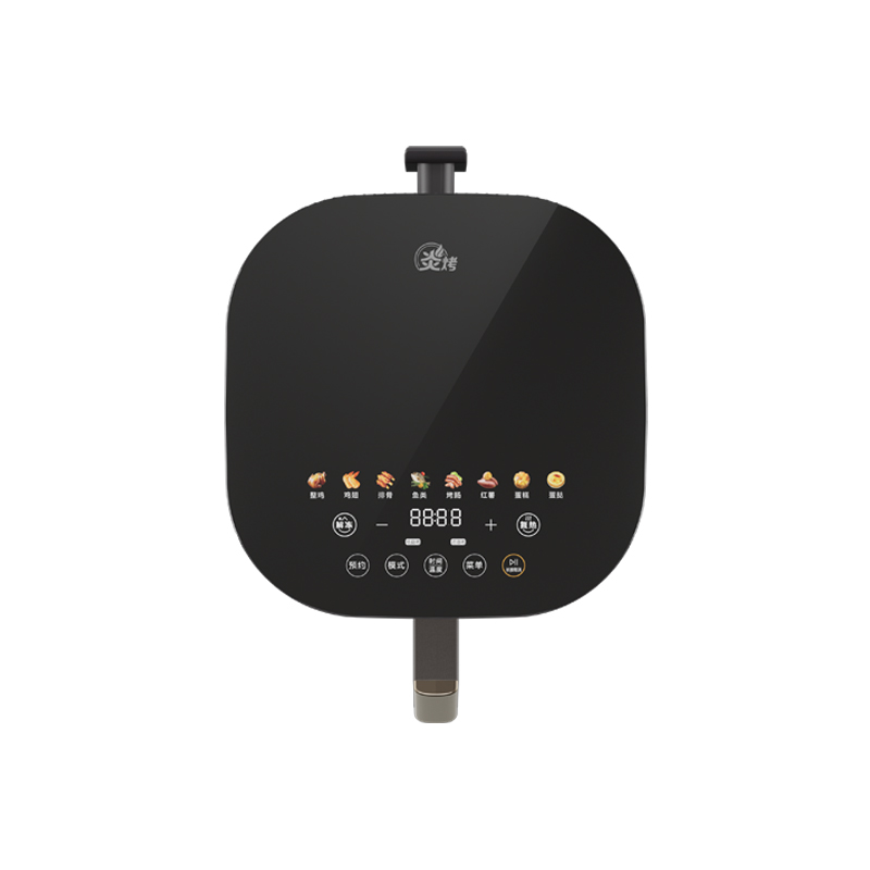 美的(Midea)空气炸锅电烤箱小炎烤5.5L家用多功能全自动可视电烤箱空气炸锅 MF-KZC6053高清大图