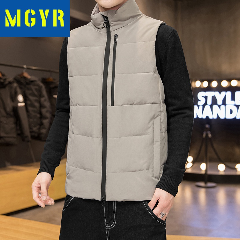 MGYR2020新款羽绒服马甲可圆领立领羽绒内搭背心外穿马甲户外羽绒衣