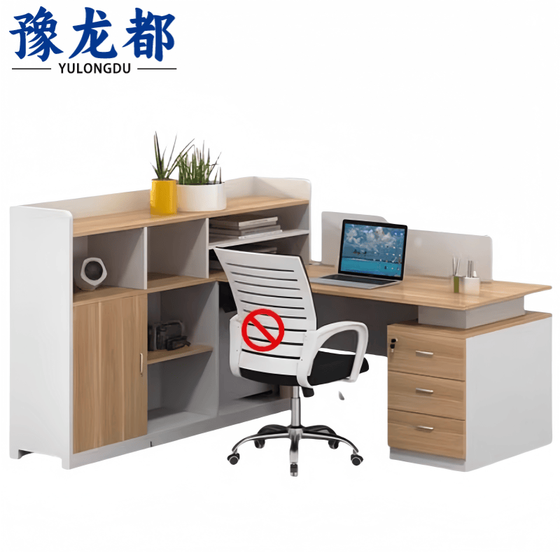 豫龙都屏风工位职员桌单人张