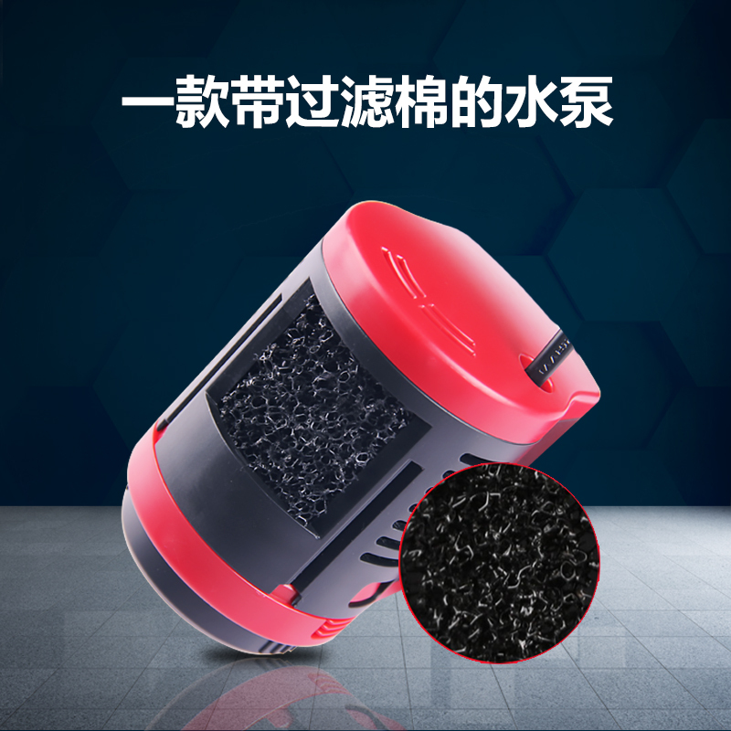 鱼缸水泵抽水泵小水泵过滤泵潜水泵小型底吸泵迷你换水泵高清大图