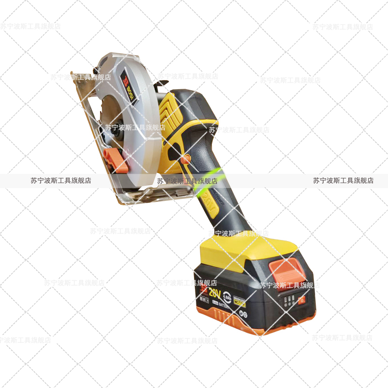 波斯(BOSI) 荧光系列无刷锂电单手圆锯 20V/4.0Ah 台高清大图