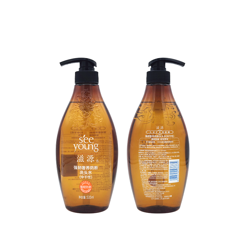 滋源强韧奢养防断洗头水(中干性)两瓶装 535ml+535ml /套高清大图