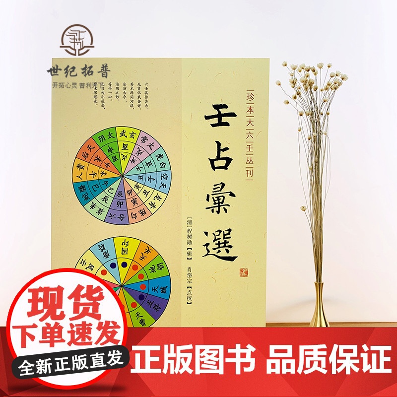 正版 壬占汇选 程树勋 辑华龄出版社珍本大六壬丛刊六壬术数命理易经阴阳八卦五行风水周易八卦书籍高清大图