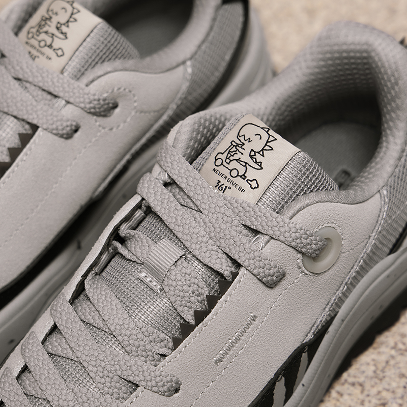 恐龙鞋丨361°女鞋运动鞋新款休闲鞋子厚底百搭平底板鞋女款高清大图