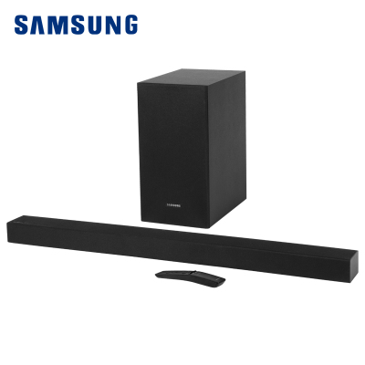 三星(SAMSUNG)HW-T450/XZ Soundbar 回音壁 蓝牙音响 家庭影院 电视音响 蓝牙音箱 无线低音炮