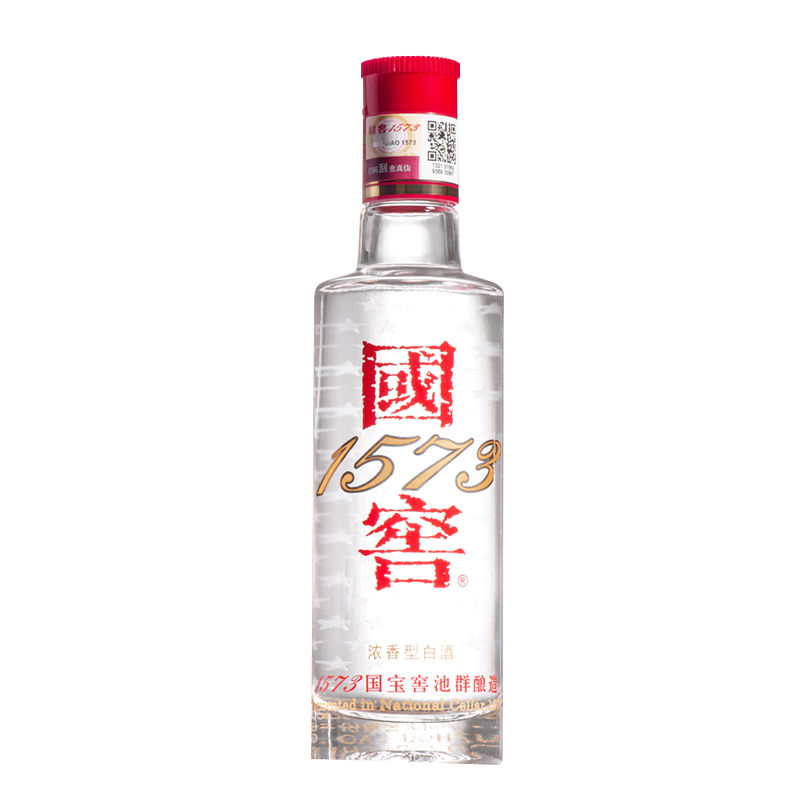 泸州老窖 国窖1573小酒版 52度100ML 带2个酒杯礼盒装 送礼收藏高清大图