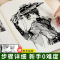 美少女+美少年 原神线稿描摹本 [正版]原神线稿描摹本 二次元游戏动漫人物绘画 临摹涂色画画本 钟离万叶可莉魈散兵胡桃草