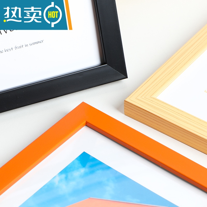 敬平简约照片墙5寸6寸7寸10寸九宫格创意组合相框挂墙卧室客厅装饰画 粉色照片墙 7寸9个相框组合+洗9张照片高清大图