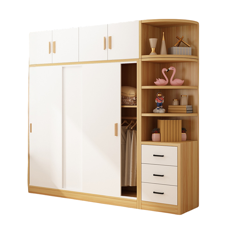 伊洛源 推拉 门木质衣柜高清大图