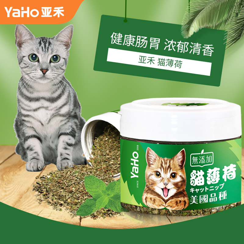 [买2送1]亚禾 猫薄荷250ml罐装薄荷球 猫草 猫零食 助排毛球 清洁