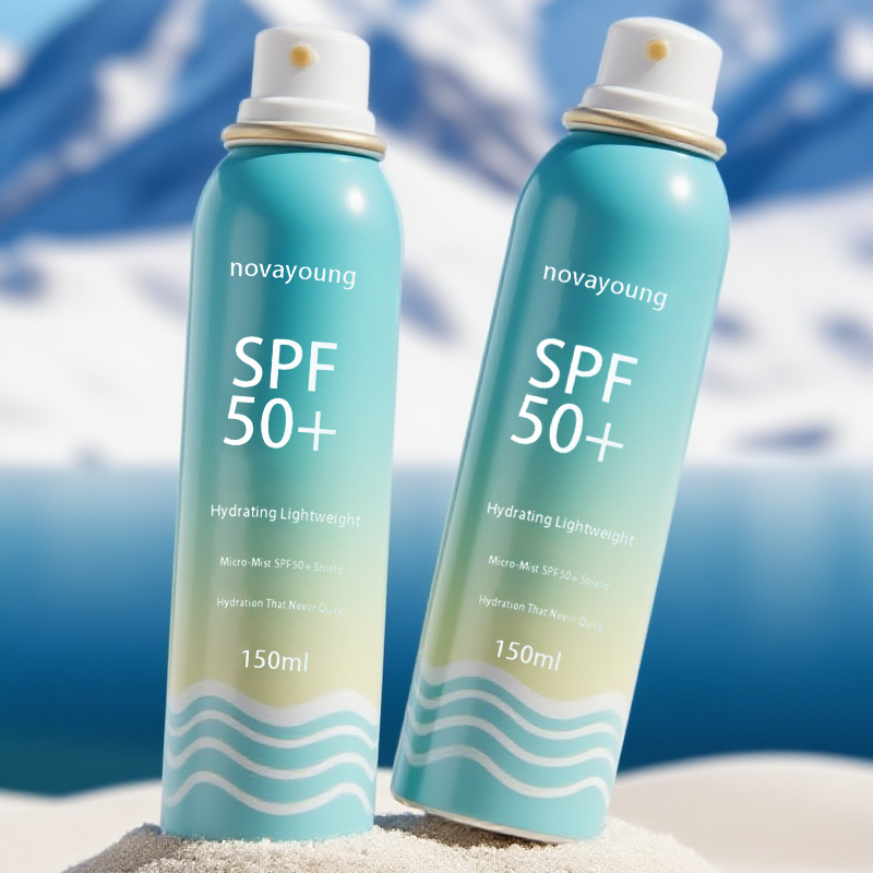 novayoungN1042水润轻薄防SPF50+晒喷雾150ml蓝色高清大图