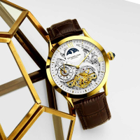 STUHRLING施图灵手表男士镂空自动机械表男 Special Reserve 571系列