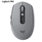 罗技(Logitech)M590 无线连接 蓝牙鼠标 办公鼠标 静音鼠标 优联 带无线2.4G接收器 砂岩灰