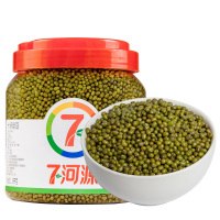 七河源 绿豆1380g(桶装大包装)杂粮豆