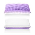 翼眠 深睡格子 TPE无压枕 AIR双感枕 紫色