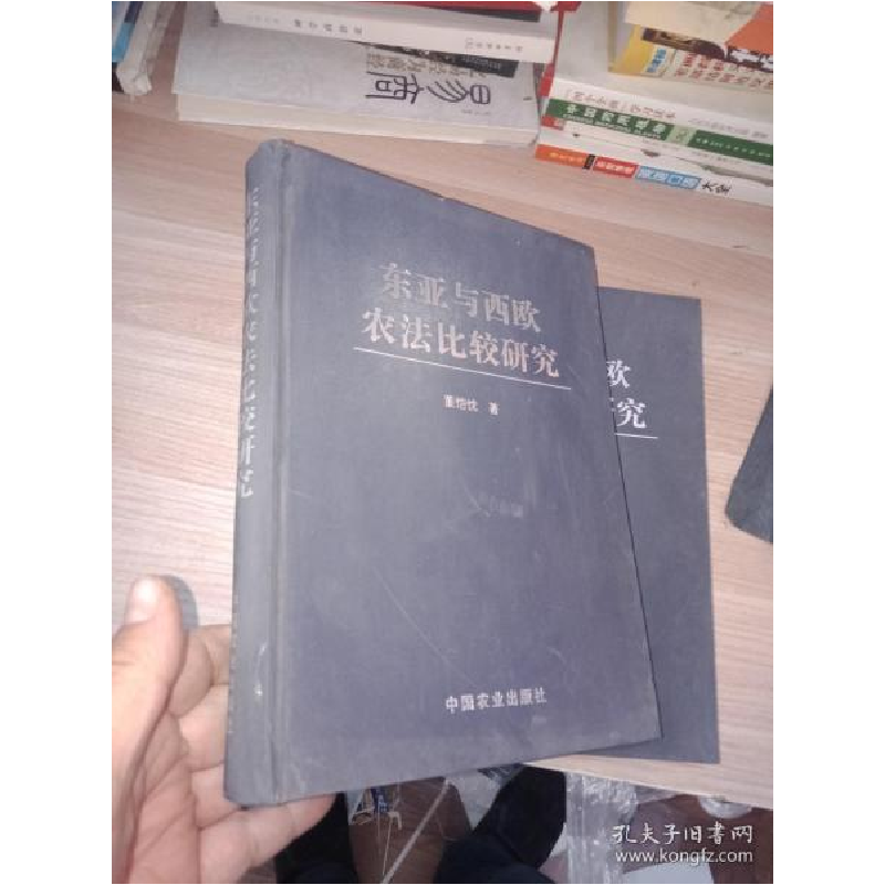 正版新书】东亚与西欧农法比较研究董恺忱9787109118188