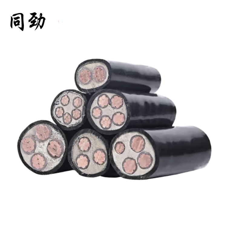同劲 铜芯铠装硬电缆高清大图