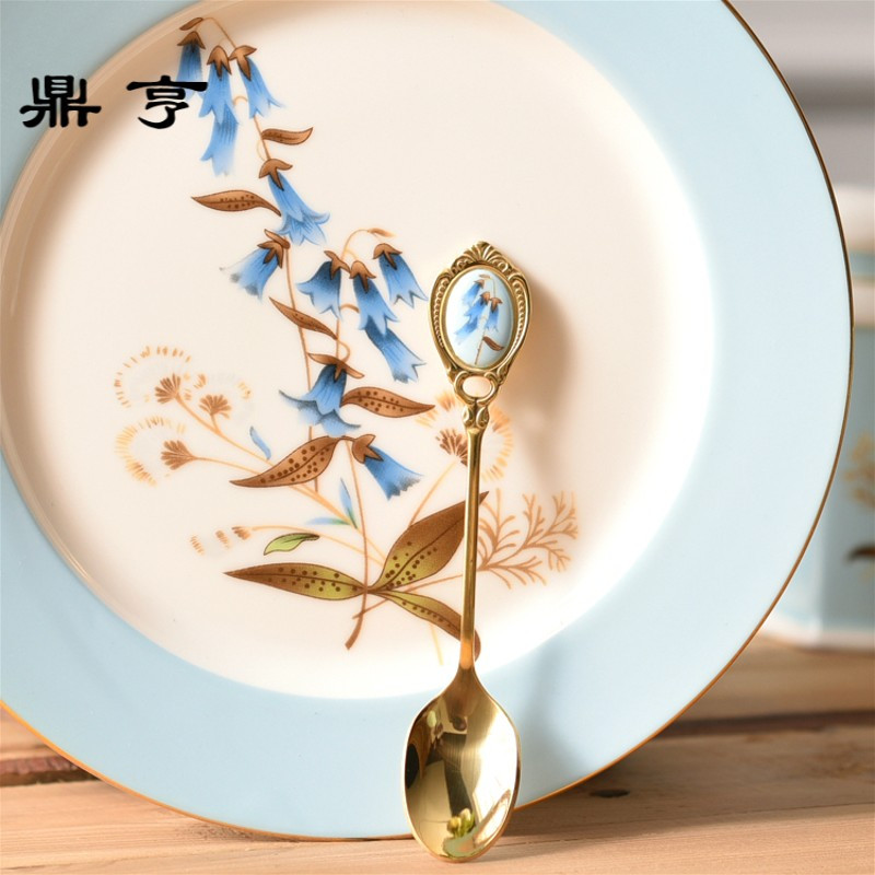 鼎亨英式家用套装下午茶具骨瓷咖啡杯具结婚送礼欧式红茶杯子简约