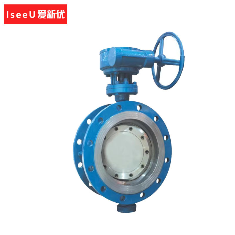 爱新优 蜗杆蜗轮法兰式蝶阀 D343H-16C DN300(个)