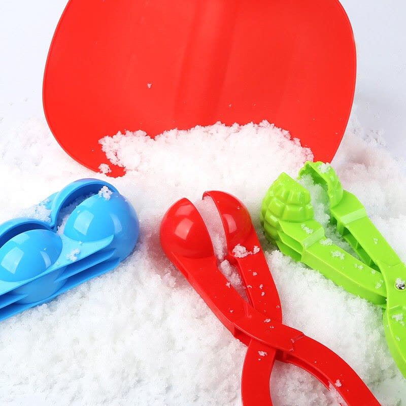 儿童雪球夹子发射器打雪仗雪球勺工具堆雪人玩雪神器套装玩具图片