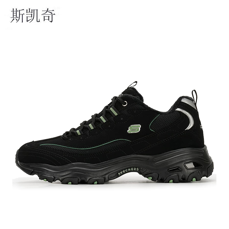 斯凯奇 男款冬季加绒休闲鞋 894268/BKOL-8.5 双高清大图