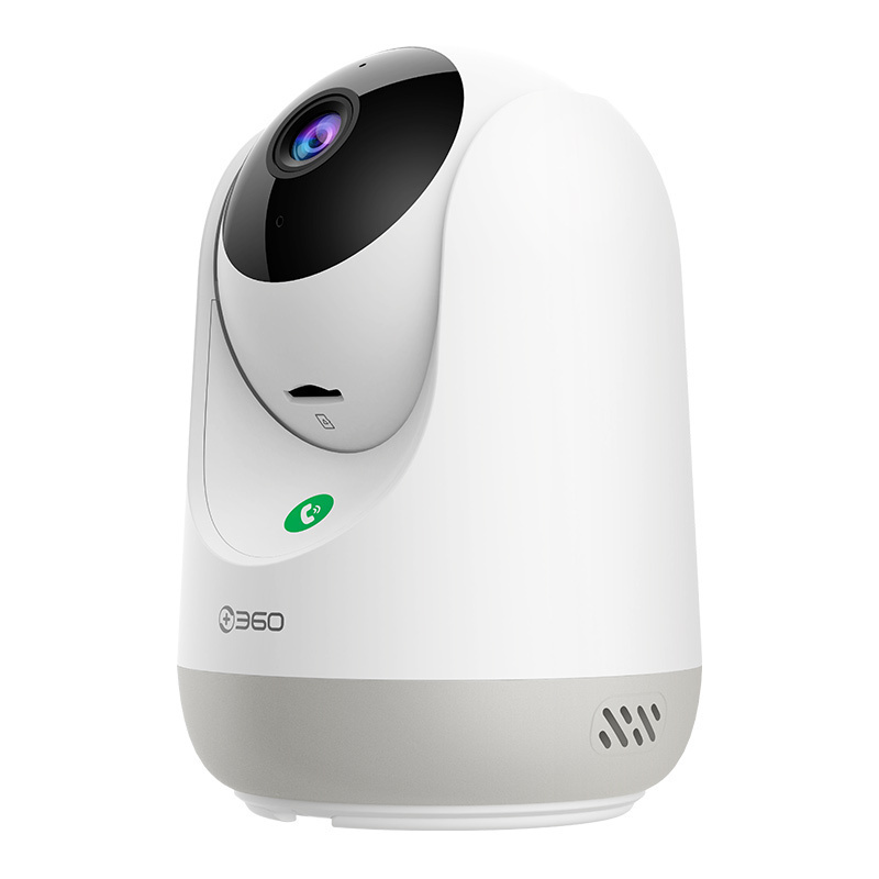 360摄像头400W云台7P超清版 2.5K高清夜视WIFI监控器 室内家用手机智能摄像机+32G内存卡+支架延长线